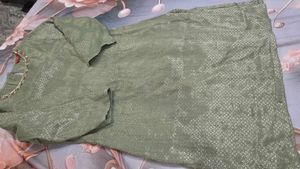 Elegant green suit sharara