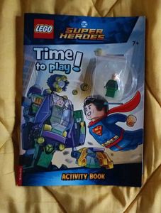 LEGO Super Heroes Activity Book with minifig