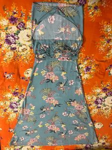 Halter Neck Maxi Dress