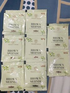 Vagad's Herbal Brown Mehndi - Pack of 8