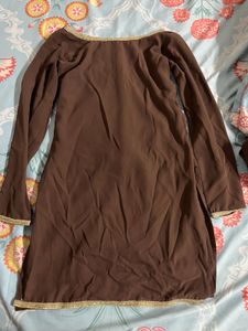 🤎 Brown Sharara Set with Dupatta