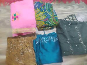all Dupatta with Embroidery