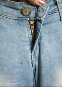 Light Blue Summer Jeans For Girls/Women