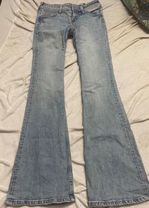 H&amp;M Faded Blue Bootcut Jeans