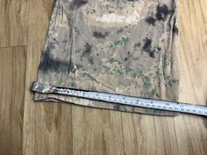 Camouflage Cargo Pants with Zip Pockets