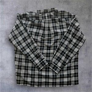 Classic Plaid Button-Up Shirt