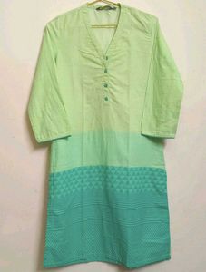 Light Green Ombre Kurta