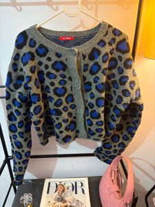Leopard Print Cardigan