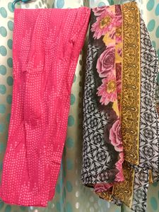 Floral Print Salwar Kameez Set
