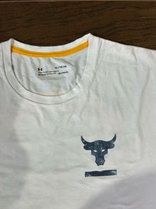 White Project Rock T-Shirt