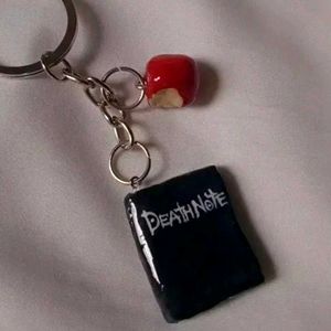 Death Note Anime Keychain 🍎 🖤 Bagcharm