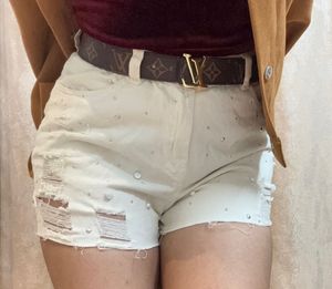 Ginger White Shorts