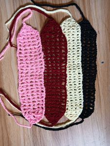 Crochet hair band
