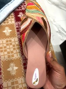 Embroidered Ethnic Mules