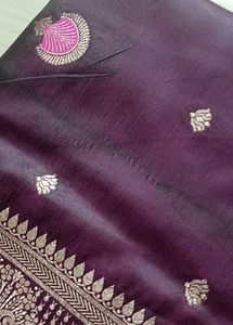 Exquisite Satin Silk Saree