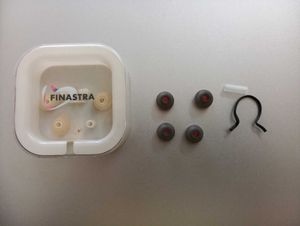 FINASTRA EARBUD TIPS AND CLIP