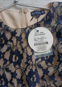 🆕Chic sheath Lace Panel Dress