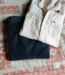 Dark Green Corduroy Pants