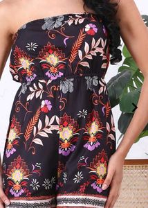 Floral One-Shoulder Jumpsuit