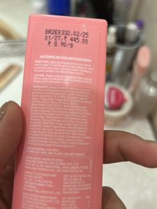 Watermelon Cooling Sunscreen