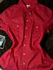 Pinterest Office Core Reddish Pink Shirt