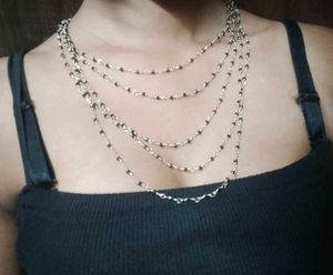 Elegant Layered Beaded Necklace
