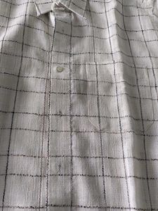 Checked Button-Down Shirt