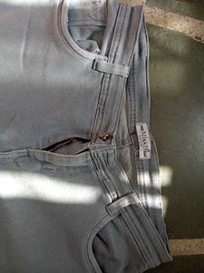 Stylish Grey Denim Jeans