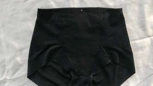 Black High-Waisted Shapewear Briefs