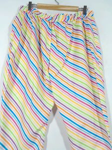 White &amp; Multicolor Printed Kurta Set (Women)