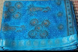 3 Combo Crepe and Satin blend Saree