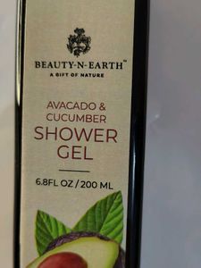 Beauty-N-Earth Avocado &amp; Cucumber Shower Gel