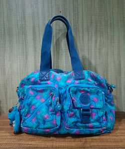 Kipling Funky Blue Monkey Bag