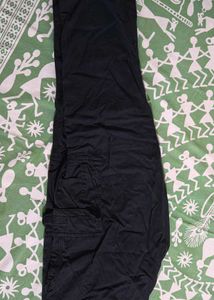 Snitch Black Cargo Pants