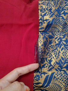 Red Anarkali Gown