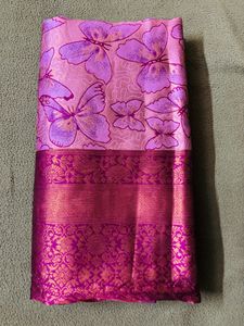 New Pink Butterfly Print Fabric