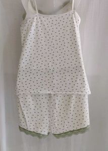 Cute Floral Print Sleep Set