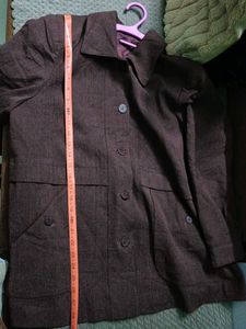 Elegant dark Brown Coat