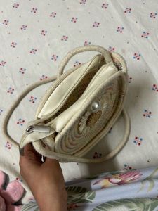 Boho Chic Crochet Crossbody Bag