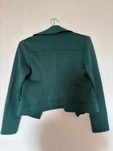 Made in Italy Green  biker Jacket