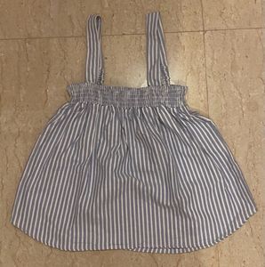 Striped Smocked Camisole Top
