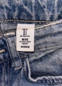 Light Wash Wide Leg Jeans