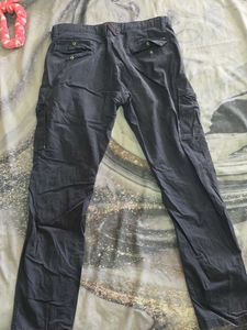 Men's Navy Blue Cargo Pants