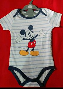 INF FRENZD Pack Of 2 Cartoon Print Romper Set
