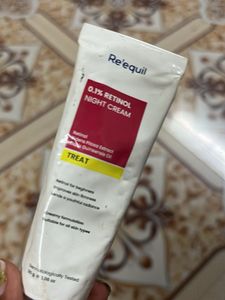 retinol 0.1% night cream