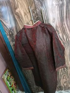 Maroon Ethnic Kurta