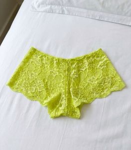 Lime Green Lace Underwear