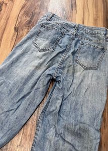 Light Wash Wide Leg Jeans