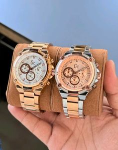 GC Two-Tone Chronograph Watch FOR MENS PREMIUM QUA