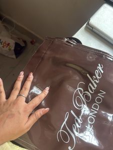 Ted Baker Patent Tote Bag (a little defect)